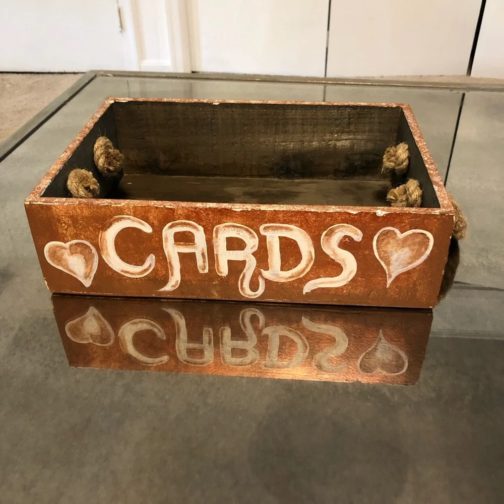 Special Event Wooden Card Box